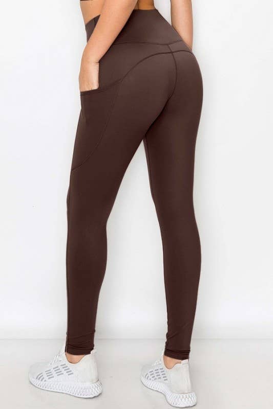 Black Buttery Soft Leggings with Pockets