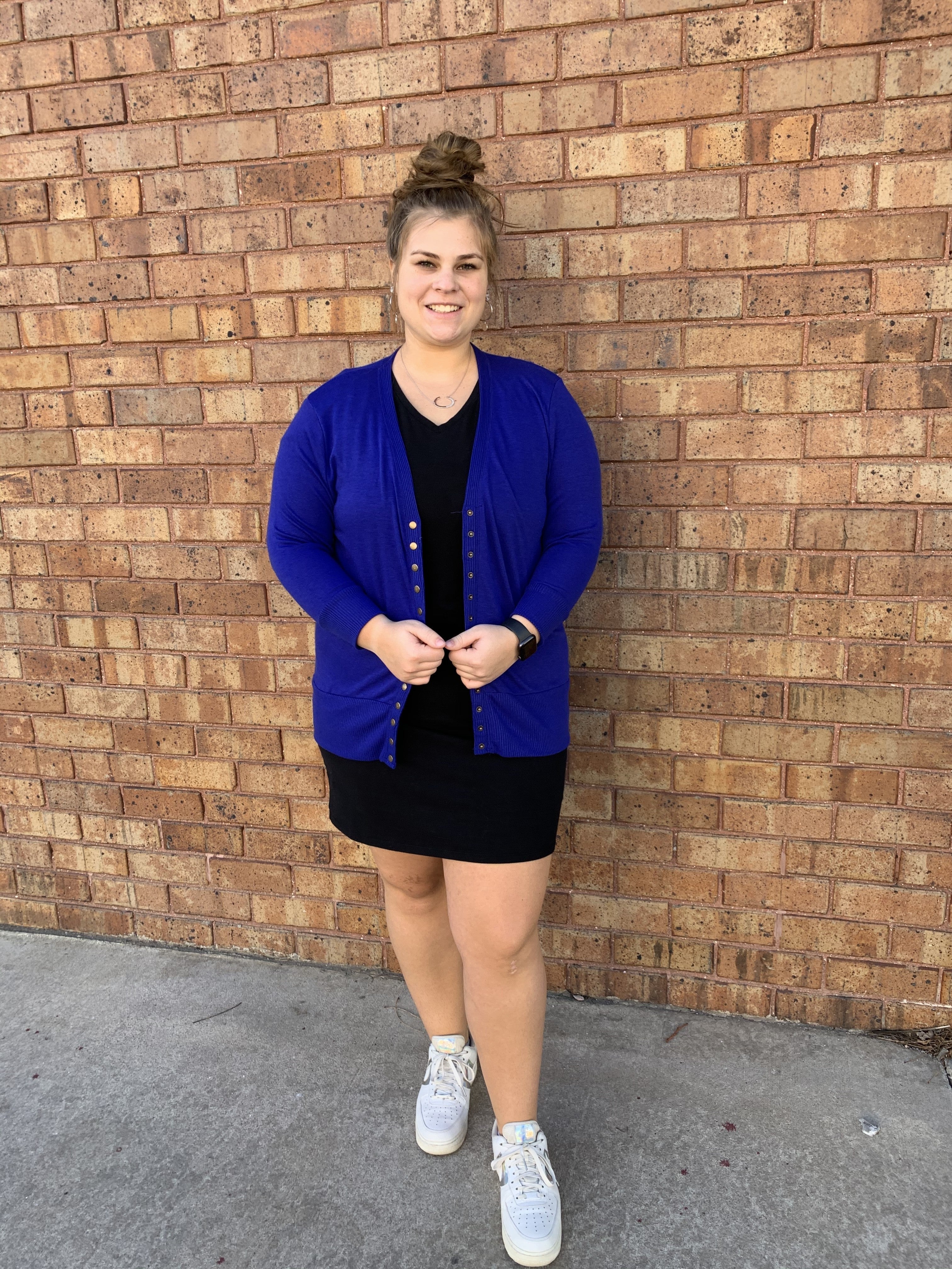 royal snap sweater