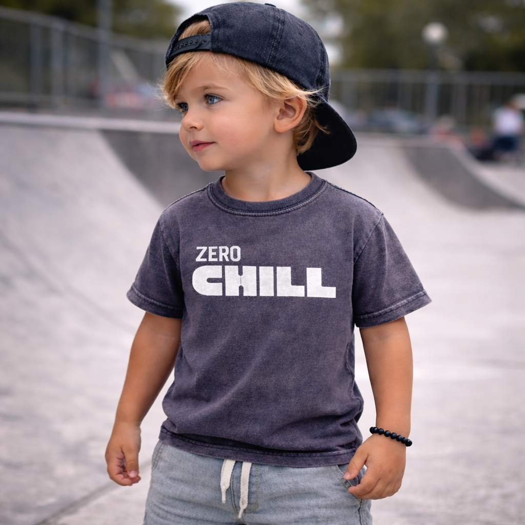 Zero Chill | Boys Vintage Graphic Tee: 5T
