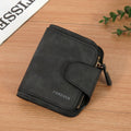Short Card Wallet and Zero Wallet: Black