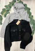 Cozy Button Up Fleece Hoodie