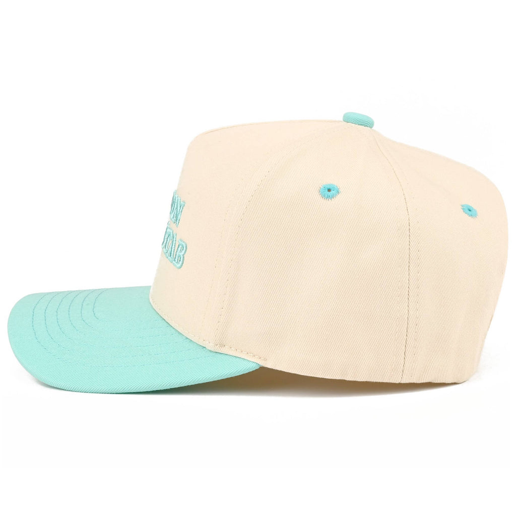 C.C Junior PUT IT ON MY DAD'S TAB Two Tone Snapback Cap: Hot Pink