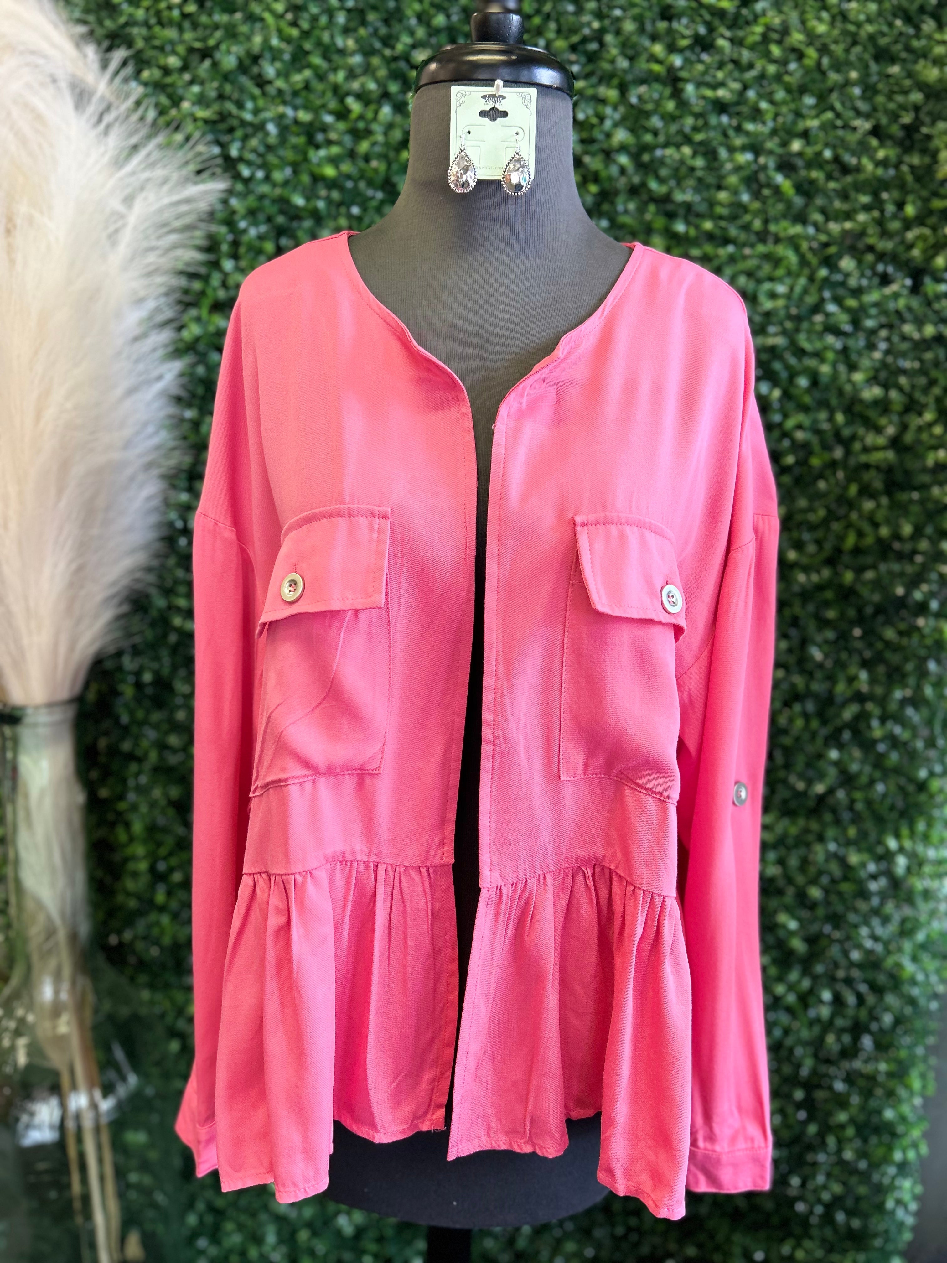 Boho Loose Fit Jacket