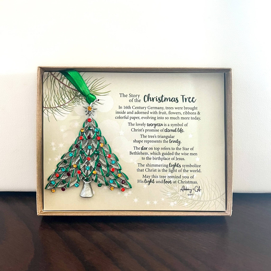 Christmas Tree Story Ornament