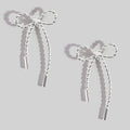 Twisted Bow Tie Earrings: S