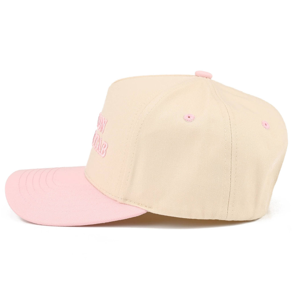 C.C Junior PUT IT ON MY DAD'S TAB Two Tone Snapback Cap: Hot Pink
