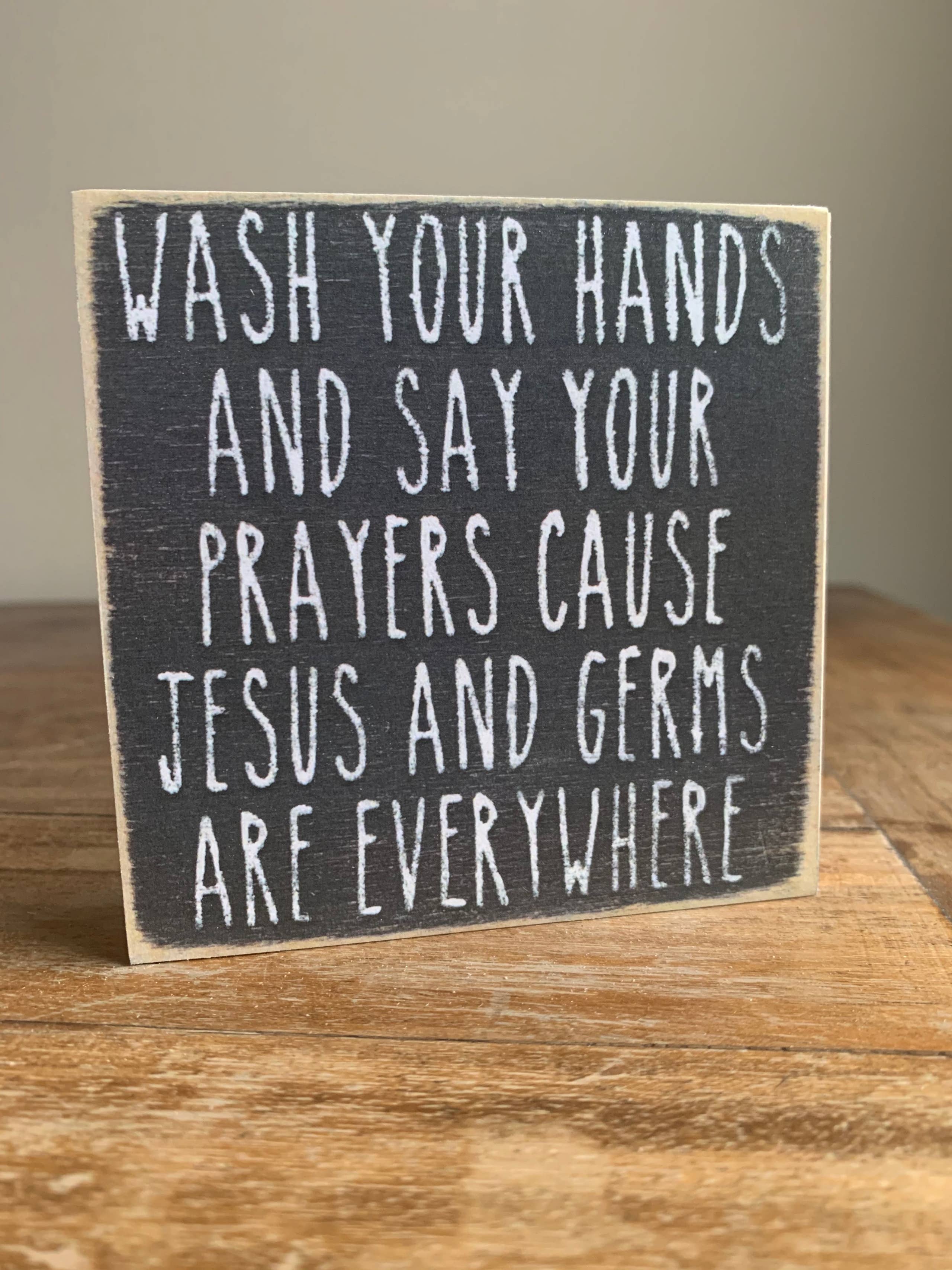 4X4-143 Jesus And Germs