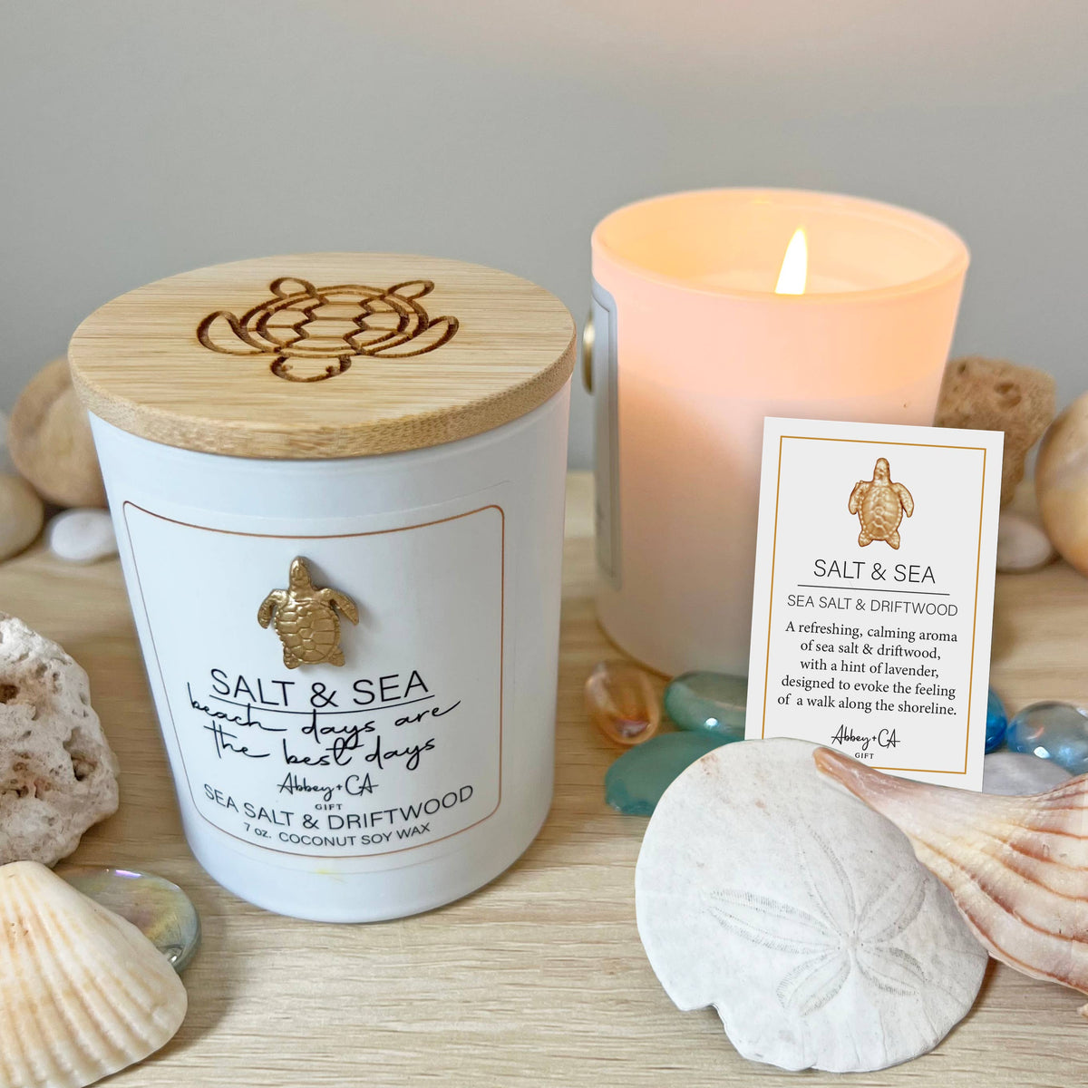 Coastal Scentspirations Candles: At The Beach - Seashore Musk