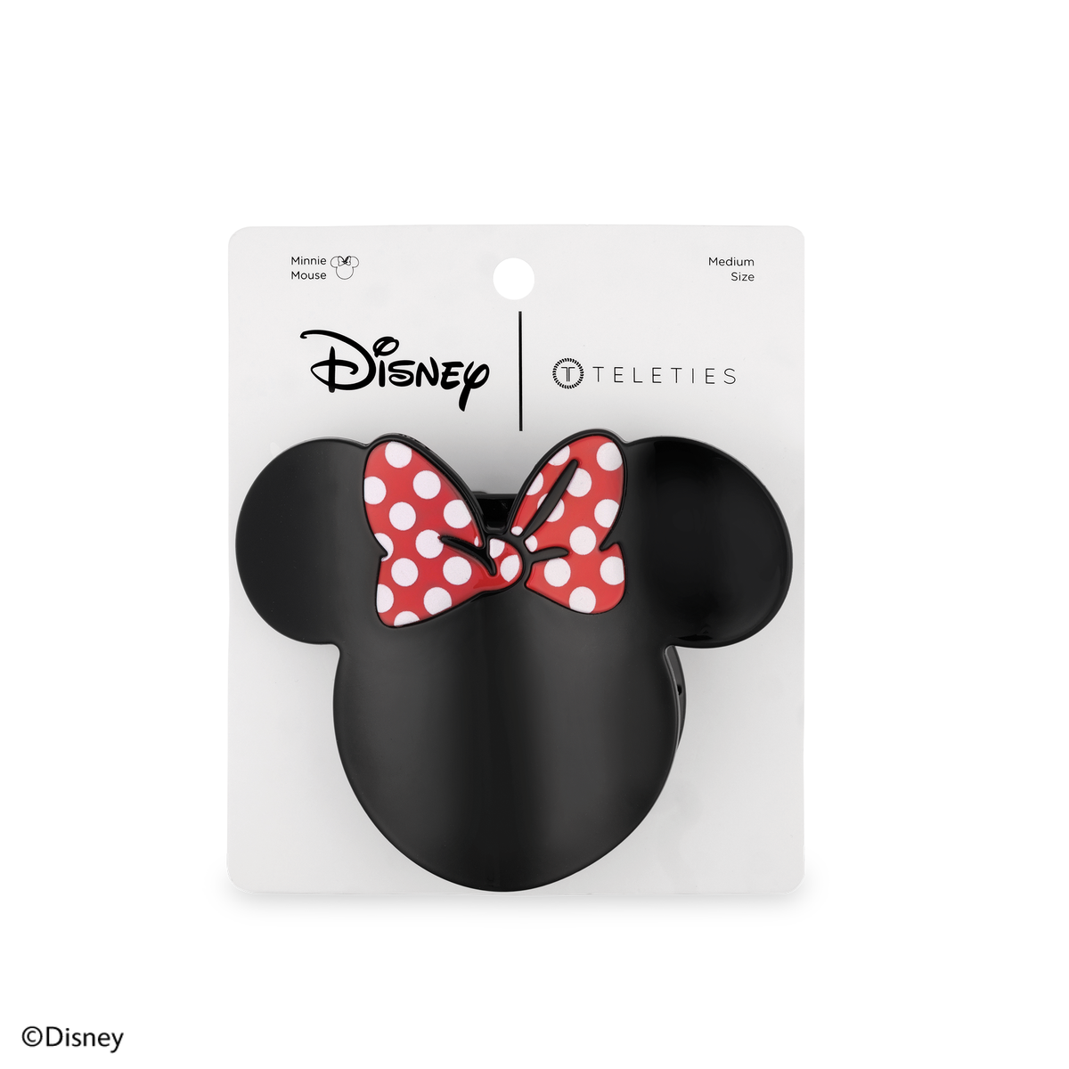 Disney: Minnie Mouse Shaped | Medium |  Hair Clip