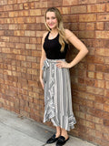 Striped Maxi Skirt