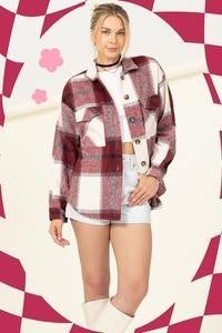 Checkered Shacket