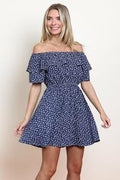 Floral Frilled Dress