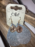 Coin earrings