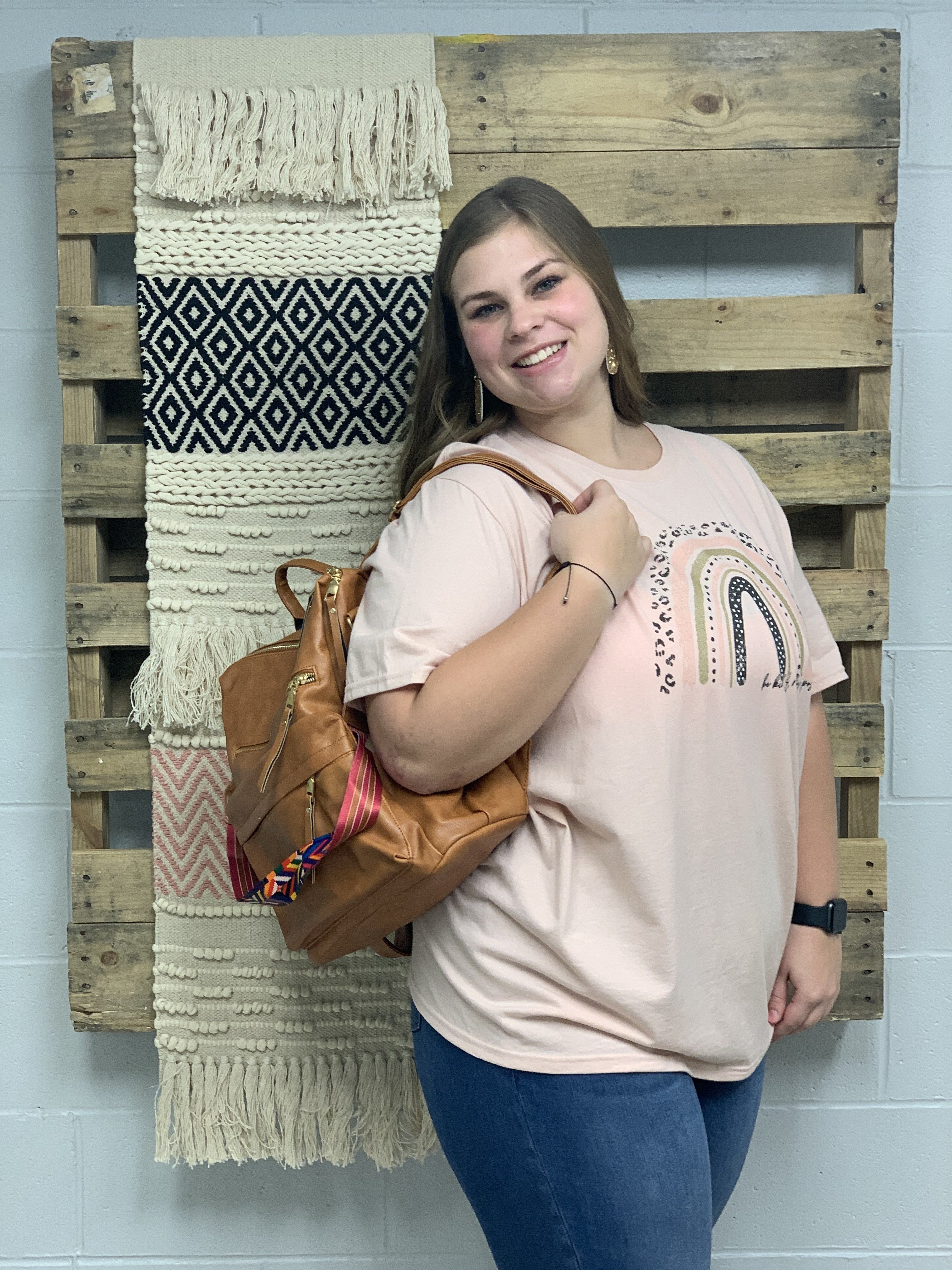 Blush Be Kind & Radiate Positivity Tee