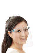 Face shield: glasses