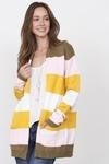 Stripe Cardi with Pocket