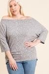 taupe snakeskin top