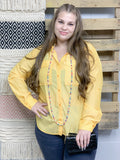 Yellow Button Down Shirt