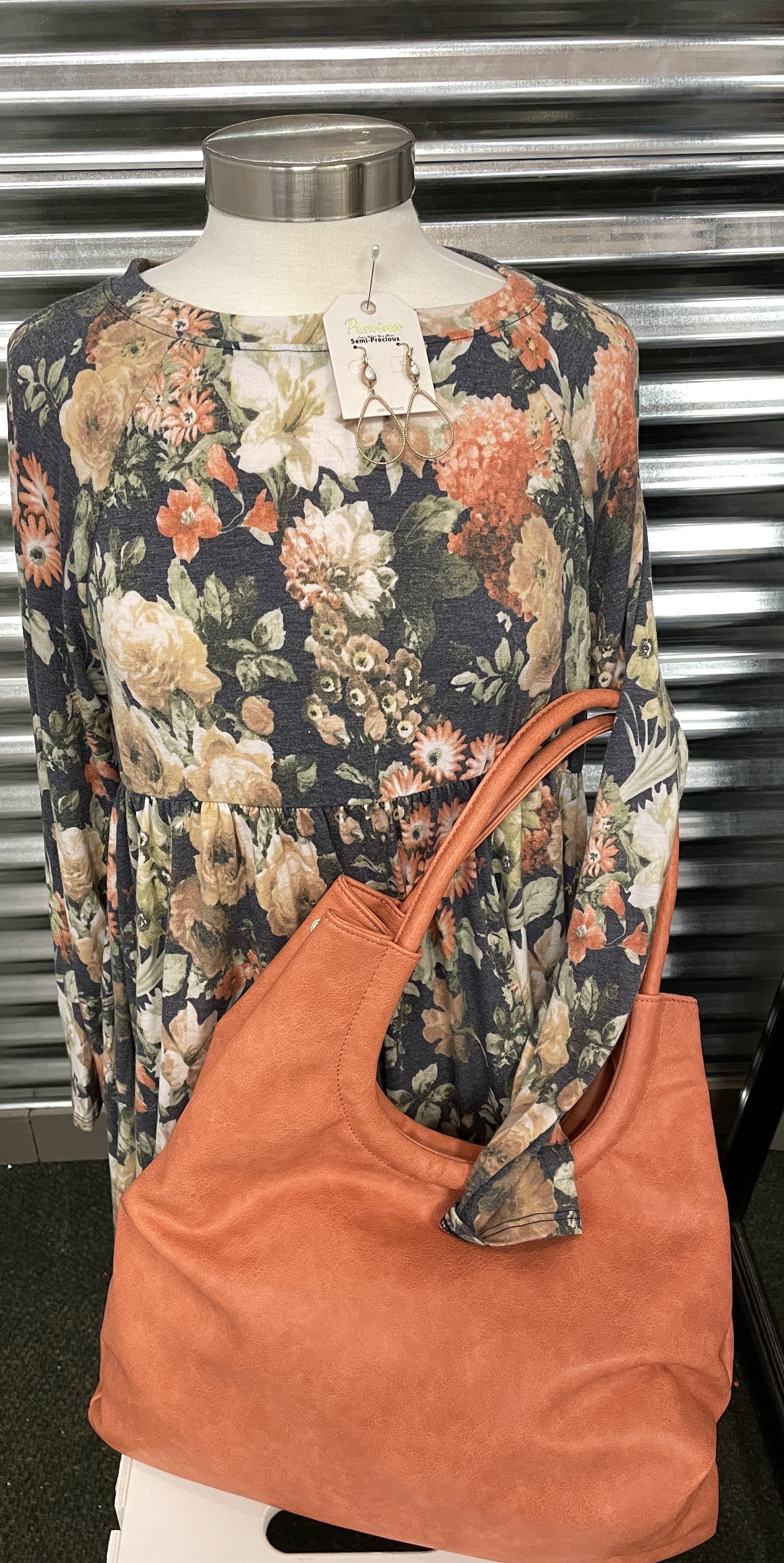 Floral Babydoll Swing Dress