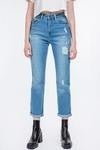 High Rise Boyfriend Jeans