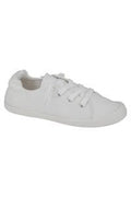 White Slip-on Tennis Shoe