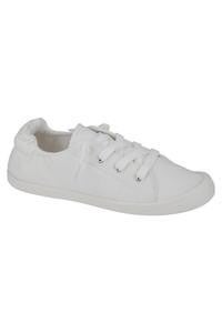 White Slip-on Tennis Shoe