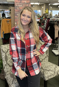 Red Plaid Shacket