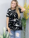 Tie Dye Print Flowy Top