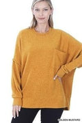 Brushed Oversized Sweatshirt