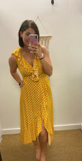Marigold Wrap Dress