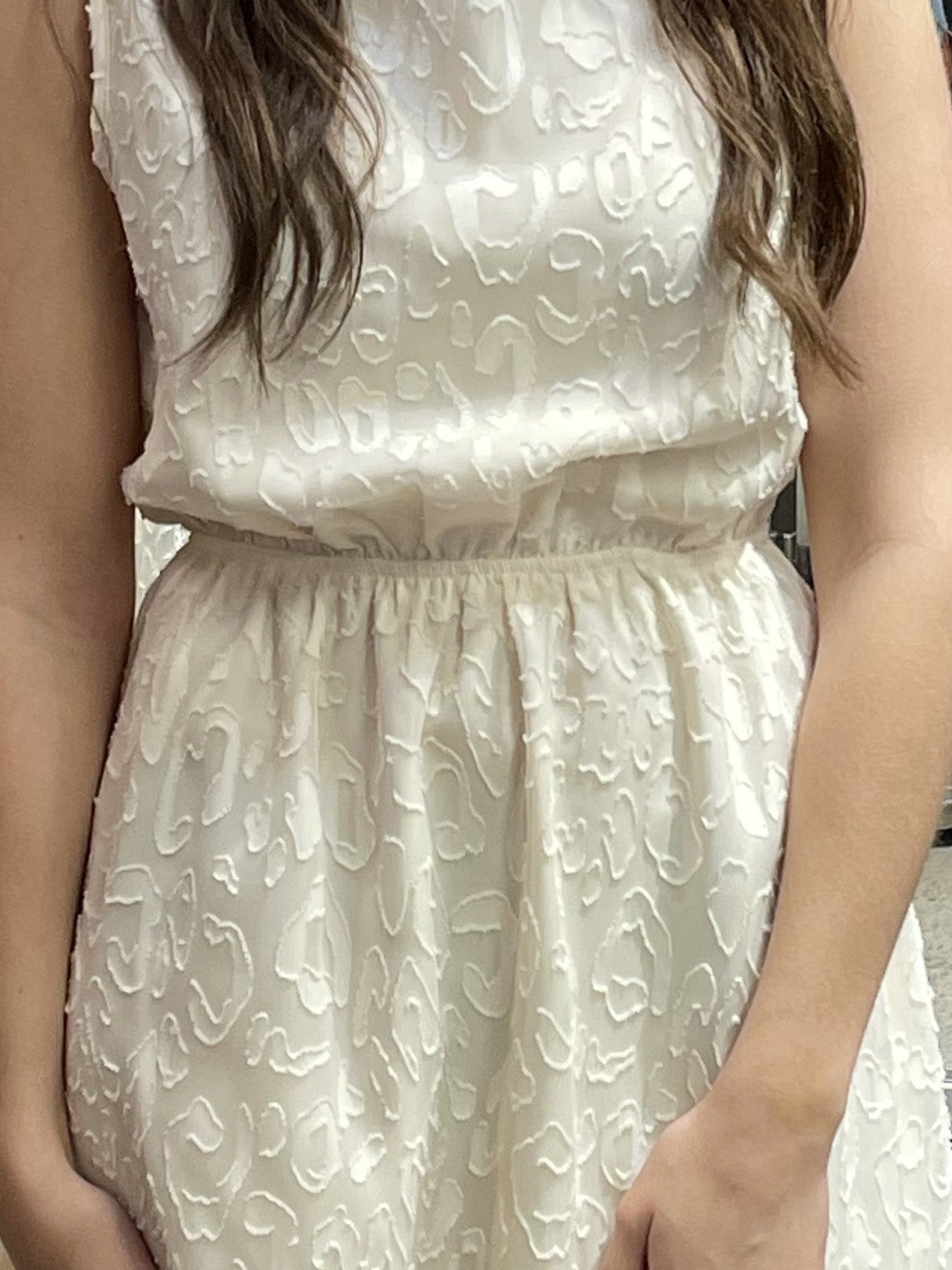 Beige Tank Dress