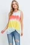 Tie Dye Sleeveless Top