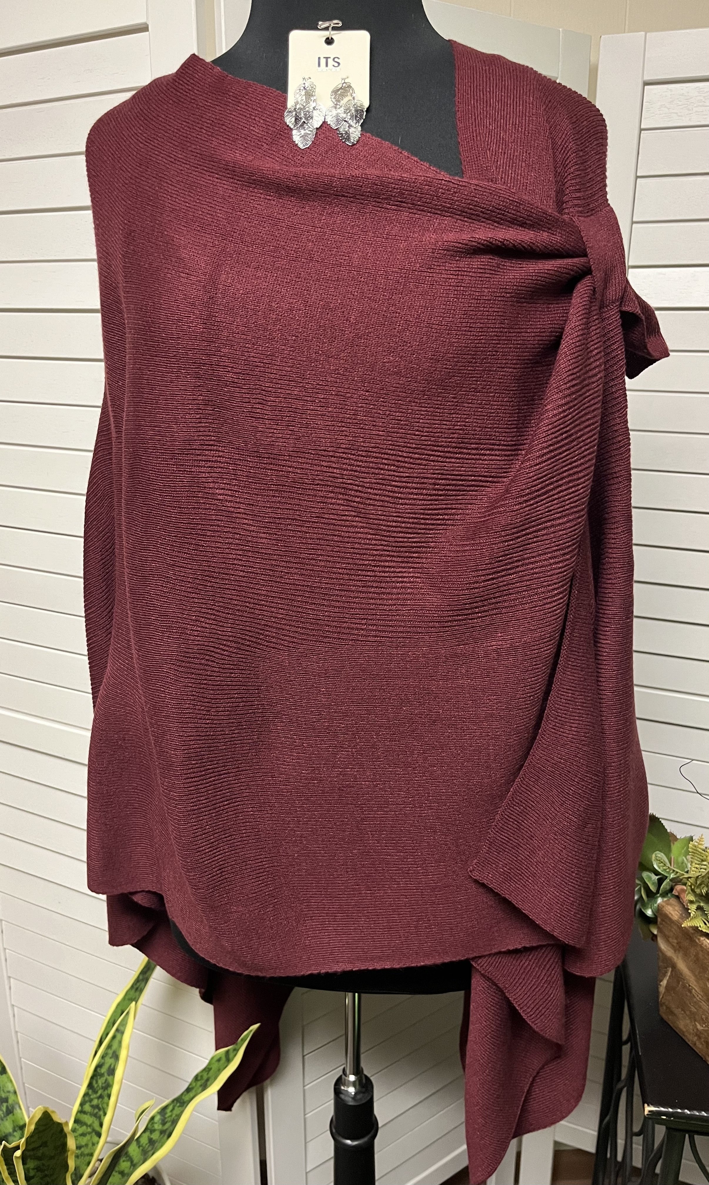 Shoulder Strap Ruana