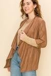 Open Jacket with waist pull