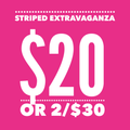 Striped mystery top sale
