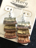 Mixed Metal Earrings