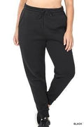 Black Jogger Sweatpants