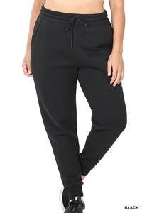 Black Jogger Sweatpants