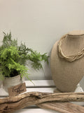 Pearl twisted necklace