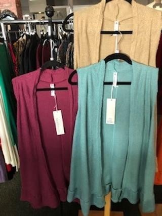 Light sweater vests