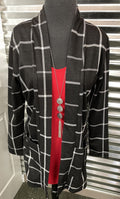 Plaid Cardi