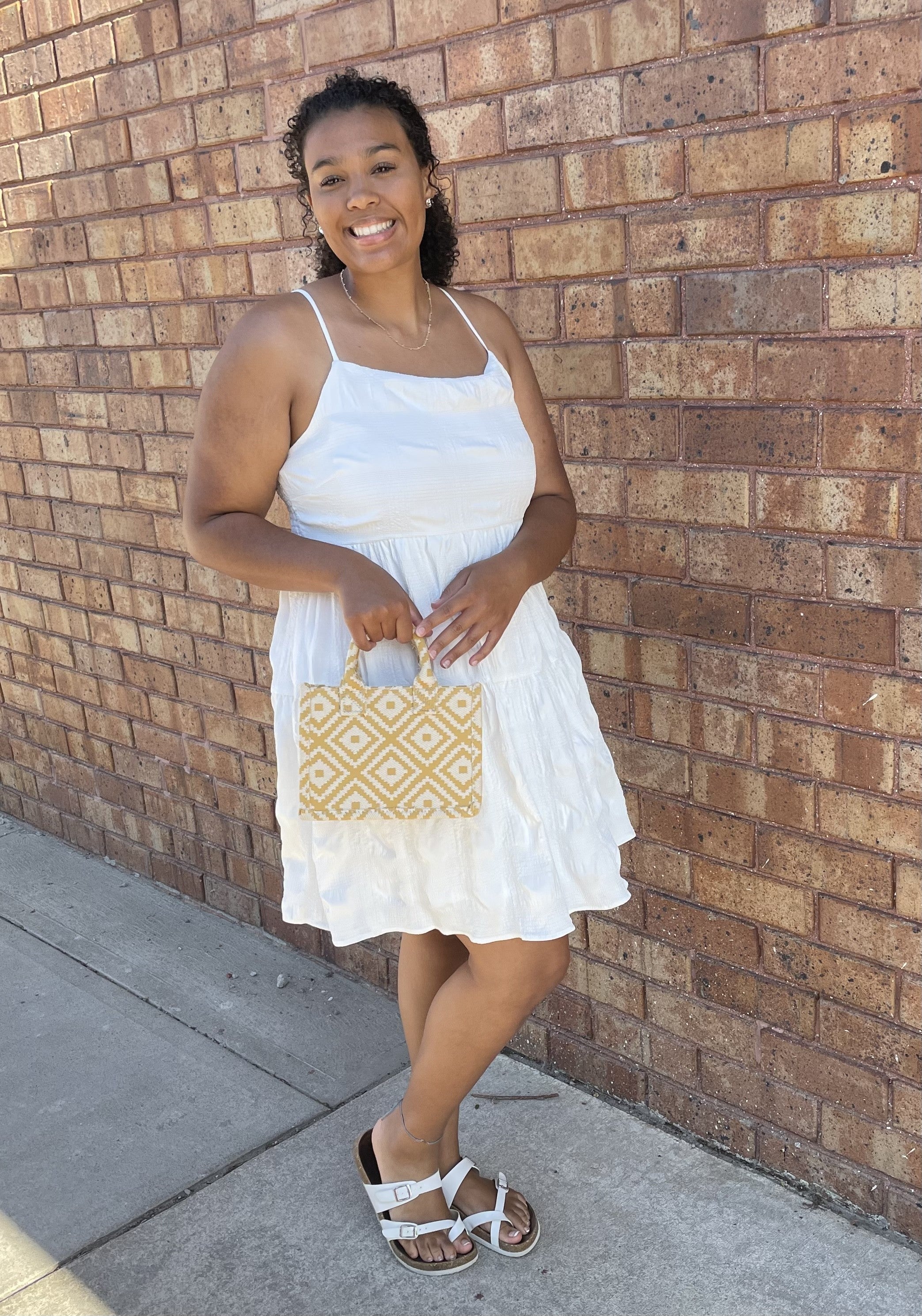 Sleeveless Smocking Dress