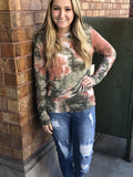 Distressed Skinny Denim Joggers