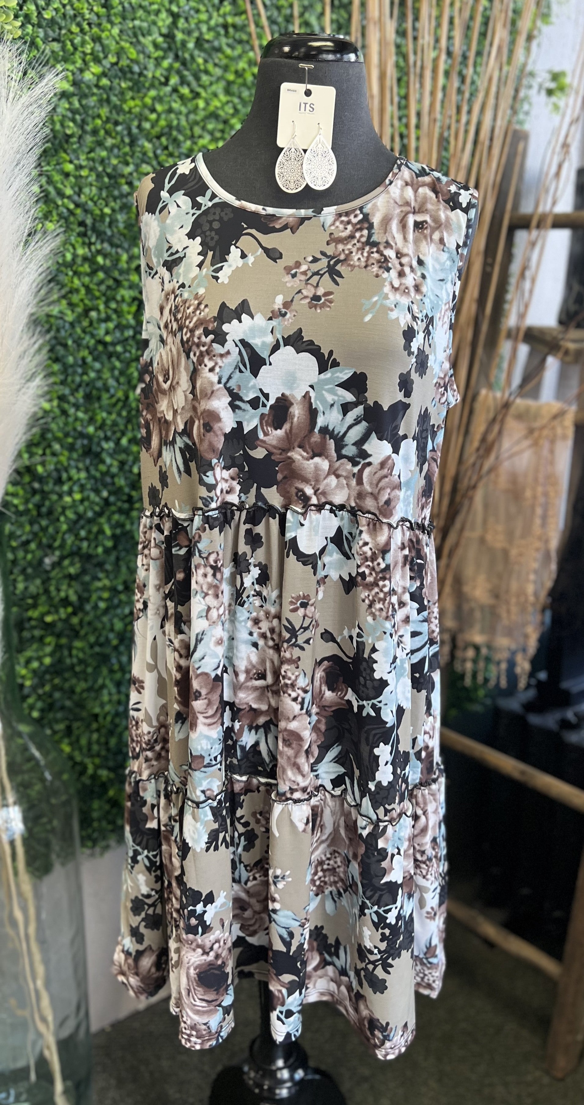 Floral Sleeveless Dress