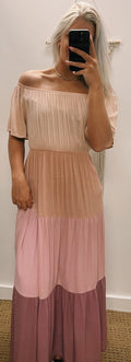 Boho Off Shoulder Maxi