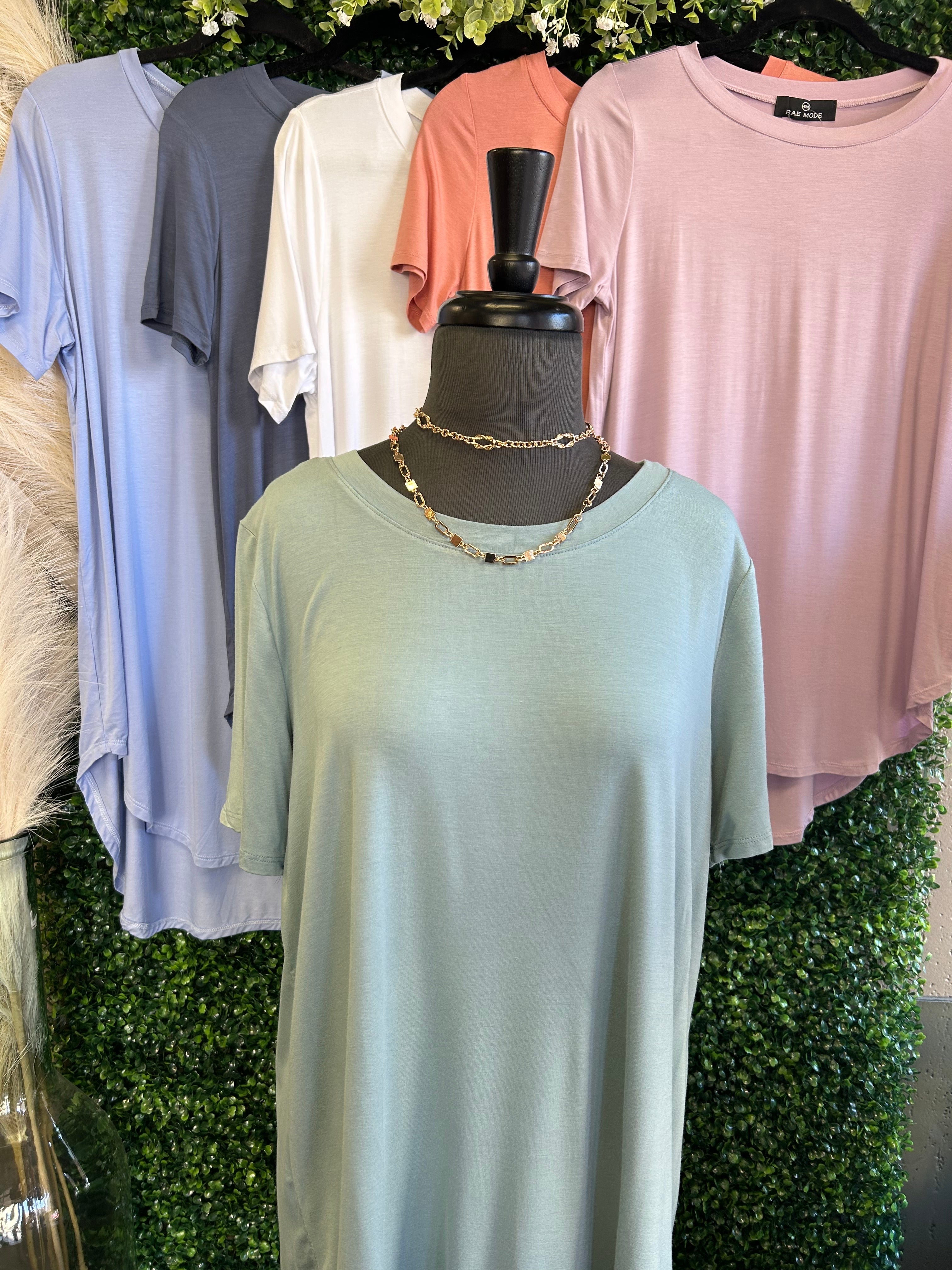 High-Low Tshirt Top
