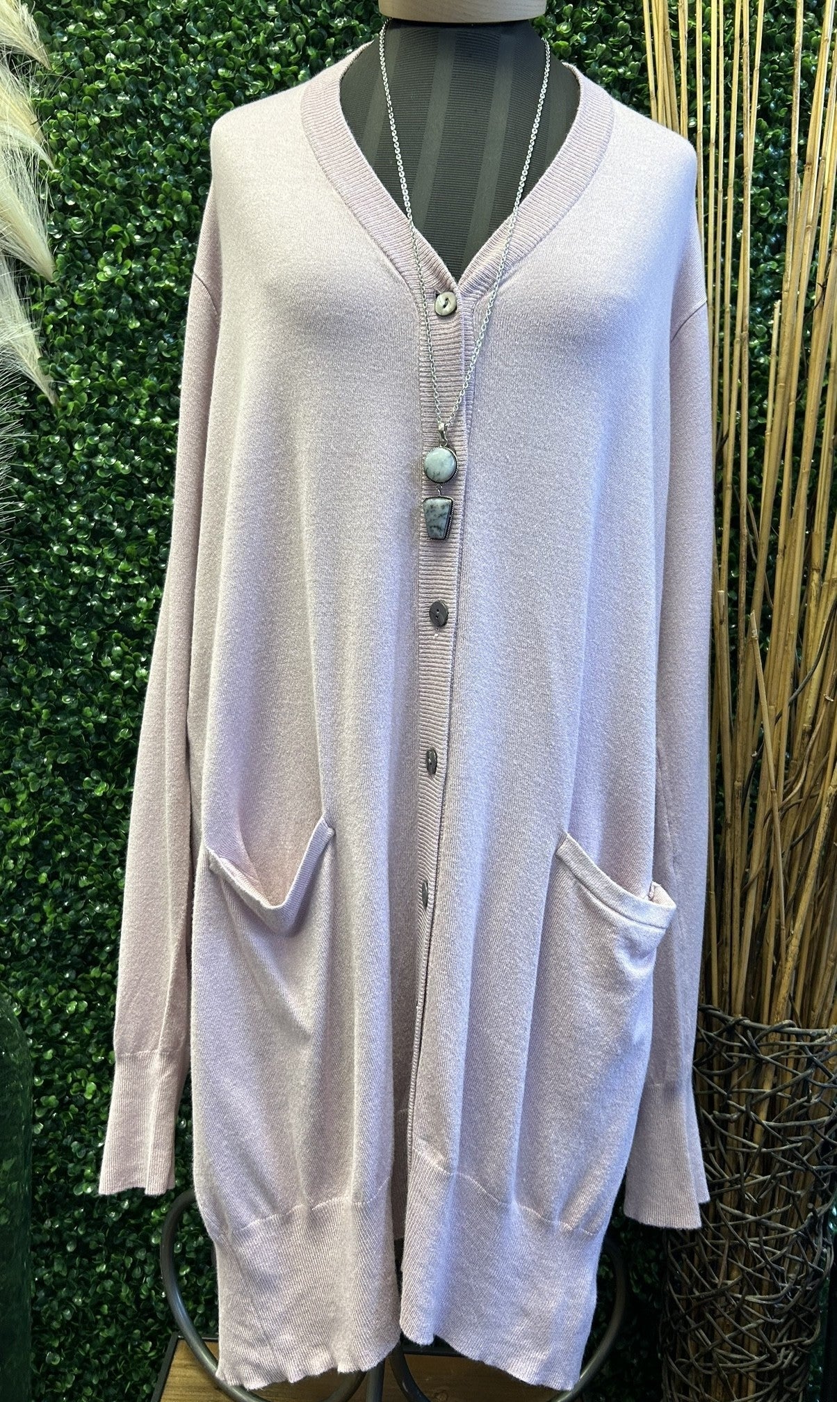 Button Down Knit Cardi
