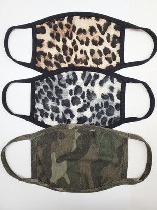 Camo face mask
