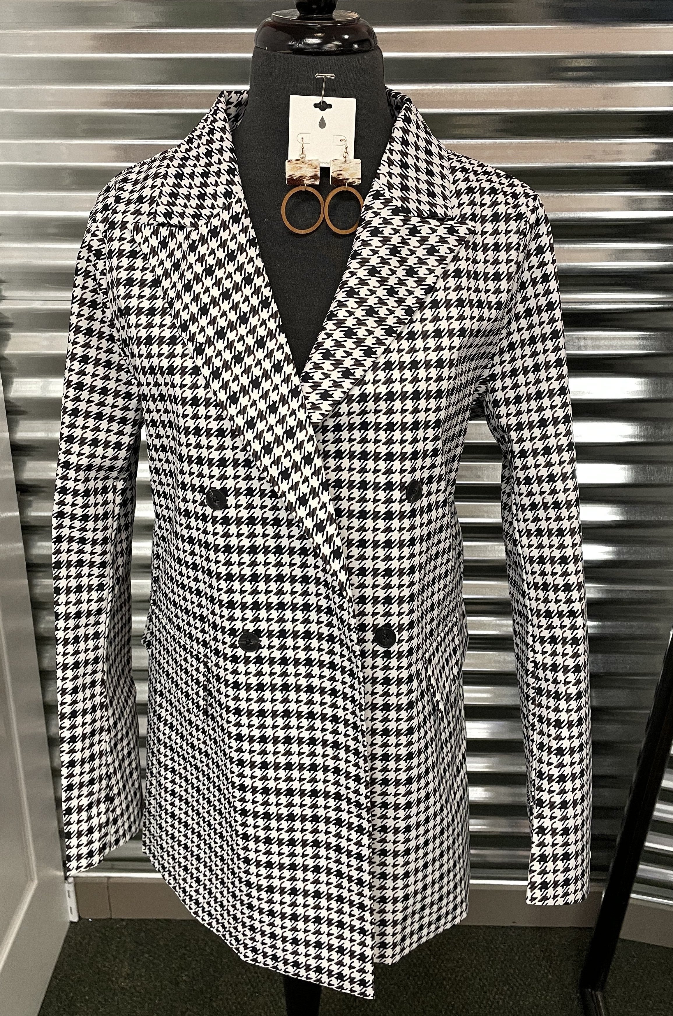 Plaid Blazer