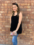 Ruffled Cami Top